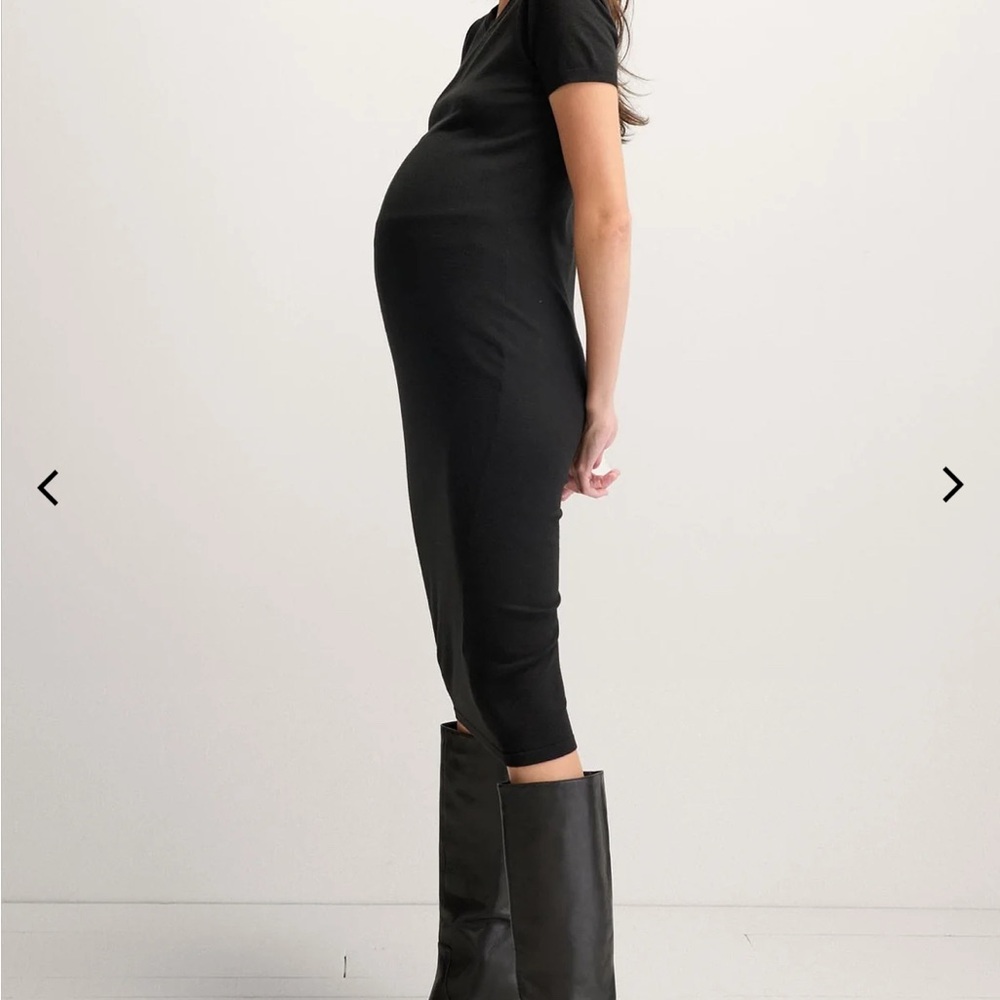 Hatch Maternity: The Softsculpt Knit Eliza Dress. Size 3